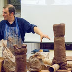 Oxford Ceramics Fair 2015, Dylan Bowen demonstration